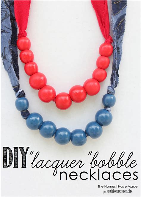 DIY Beaded Necklaces - Positively Splendid {Crafts, Sewing, Recipes and ...