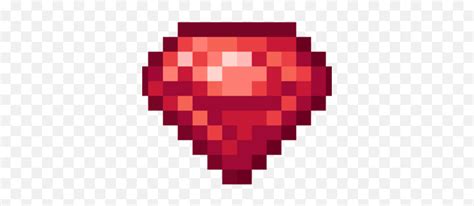 Ruby Minecraft Earth Wiki Fandom 8 Bit Heart Pngruby Png Free