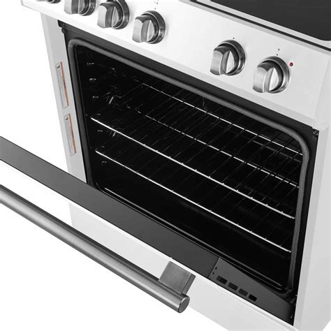 Forno Leonardo Espresso 30 Inch Electric Range With 50 Cu Ft Electr