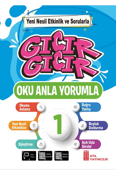 Ata Yayıncılık 1 Sınıf Gıcır Gıcır Oku Anla Yorumla Fiyatı Yorumları