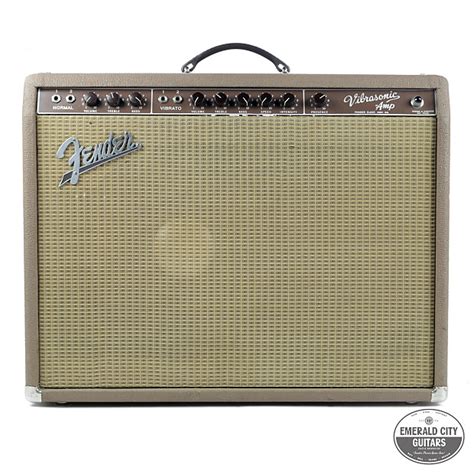 Fender Vibrasonic 6g13 A Brownface 40 Watt 1x15 Guitar Combo Reverb