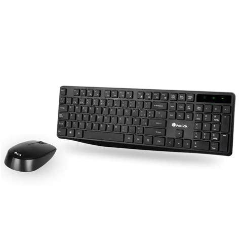 Ensemble Clavier Souris Sans Fil NGS ALLURE KIT Tunewtec Tunisie