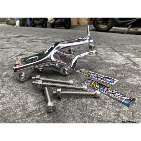 Jual Baut Pangkon Mesin L Stainlis Tiger GL MP CB Baut M8 Shopee