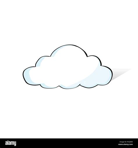 Cloud Doodle Hand Draw Sketch Concept Technology Stock Vector Image ...