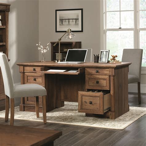 Sauder Palladia Executive Desk (420604) – TheFurnitureCo.net