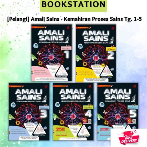 [bs] Buku Latihan Amali Sains Tingkatan 1 5 Kssm 2024 Dwibahasa Pelangi Shopee Malaysia