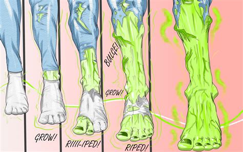 She Hulk Feet Transformation Full Complete By Darling Sama On Deviantart