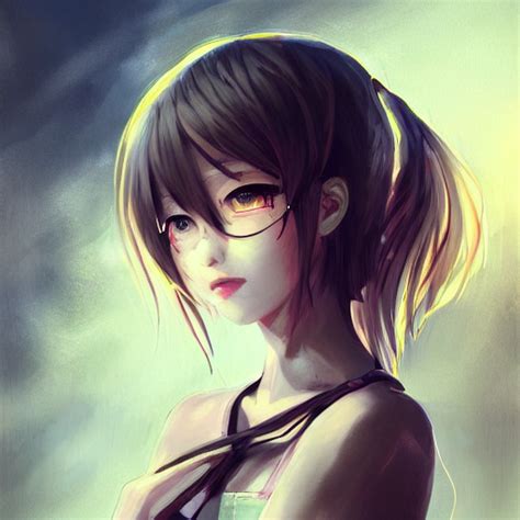 Prompthunt Art By Parkjinsuky Portrait Of Anime Girl Confident Pose