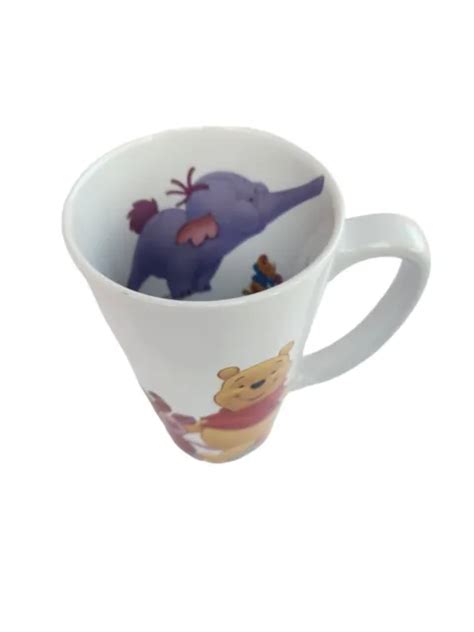 Disney Store Winnie The Pooh Friends Tigger Piglet Blue Coffee Tea