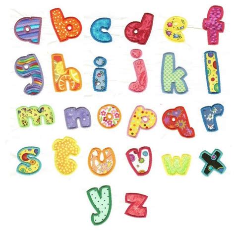 Tutti Frutti Alphabet Applique Machine Embroidery Font Designs By