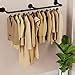 Amazon UlSpeed Clothes Rack 60 0in Wall Mounted Industrial Pipe