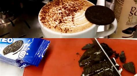 How To Make Oreo Cappuccino Barista Training YouTube