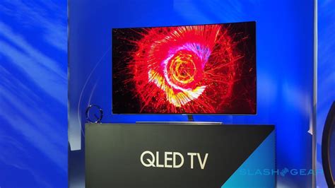 Samsungs Qled Tvs Wow With Quantum Dot 4k And Easy Mounts Slashgear