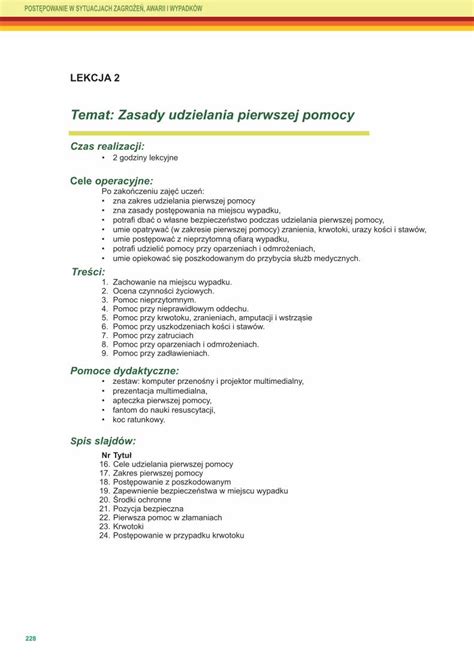 PDF Temat Zasady Udzielania Pierwszej Pomocy DOKUMEN TIPS