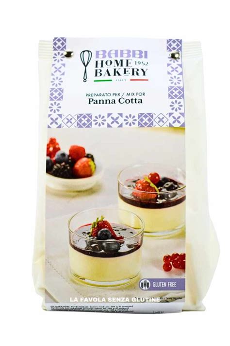 Preparato Per Panna Cotta Gr 250 Babbi La Favola Senza Glutine