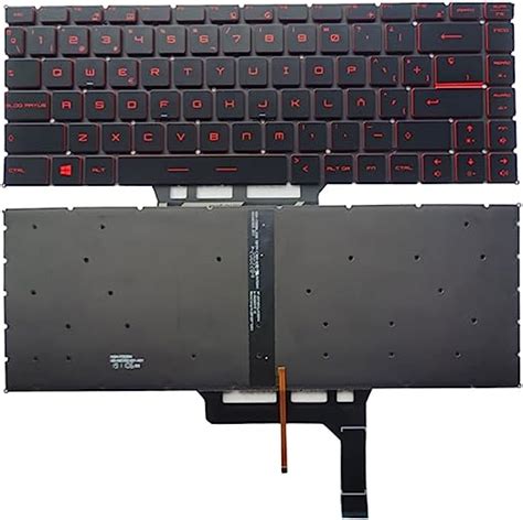 Amazon Laptop Replacement Keyboard Compatible For MSI GF63 8RC 8RD