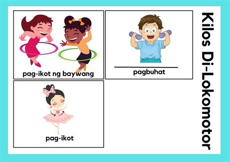 galaw ng katawan save educational materials education
