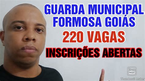 Concurso guarda municipal de Formosa Goiás todas informações do novo