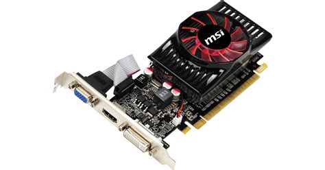 MSI GeForce GT 620 Graphics Card 2GB DDR3 N620GT MD2GD3 LP B H