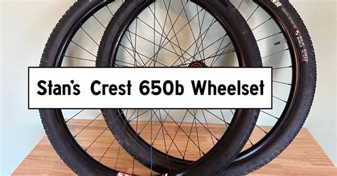 Stan S Crest 650b Wheelset Rad Bazaar