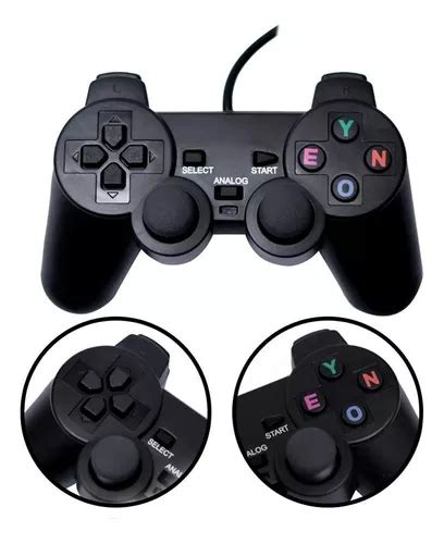 Kit 2 Controles Jogos Ps2 Fio Manete Resistente A Quedas MercadoLivre