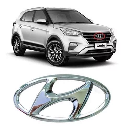 Emblema Insignia Careta Hyundai Creta Cuotas Sin Inter S