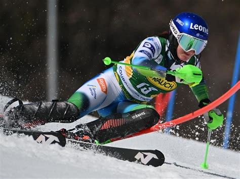 Andreja Slokar gewinnt überraschend den Slalom beim Weltcupfinale in