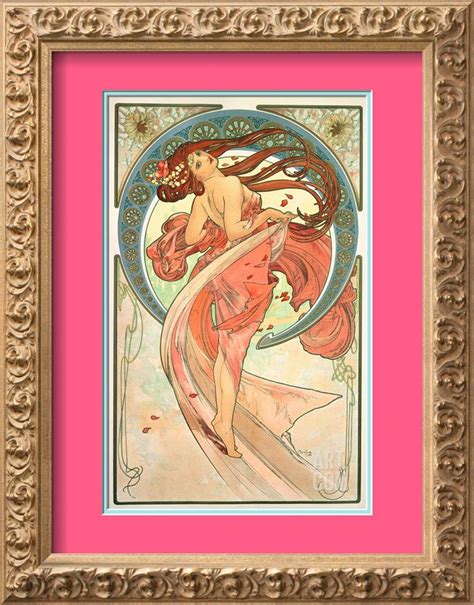 The Arts Dance Giclee Print By Alphonse Mucha At Art