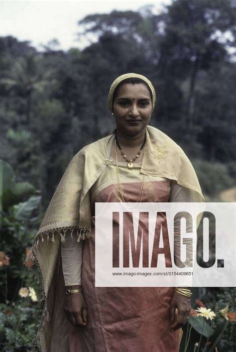 Kodava Woman In Her Traditional Dress In Madikeri Mercara In Kodagu