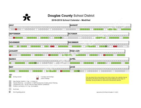 Douglas County School District Calendars – Castle Rock, CO