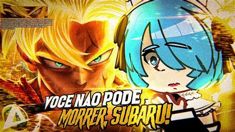 Re Zero React Ao Rap Do Mirai Gohan Dragon Ball Z Luz Do Futuro