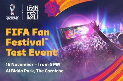 ILoveQatar.net | FIFA Fan Festival™ to stage test event on 16 November