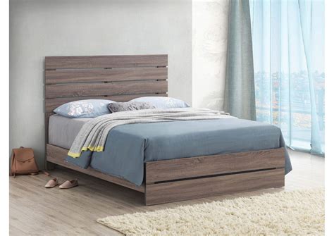 Brantford Queen Panel Bed Barrel Oak