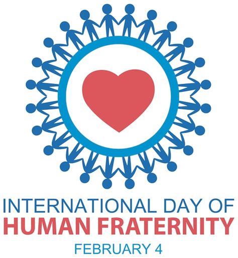 Premium Vector | International day of human fraternity