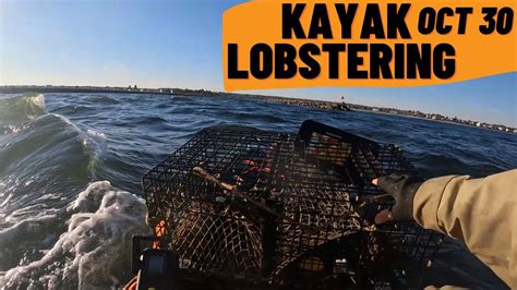 Maine Kayak Lobstering Huge Waves Oct Youtube