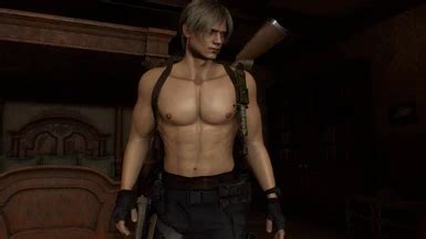 Shirtless Leon At Resident Evil 4 2023 Nexus Mods And Community