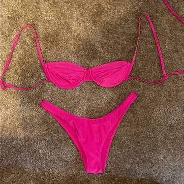Sports Illustrated Pink Bikini Set Gem
