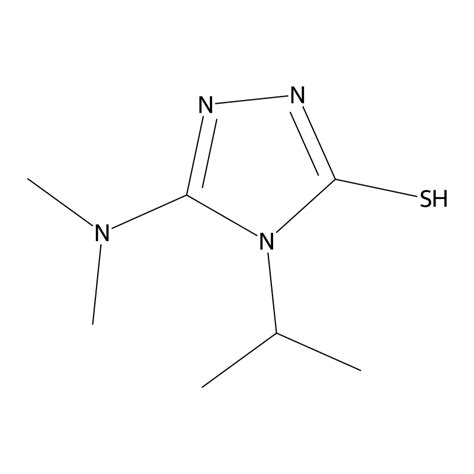 Buy 5 Dimethylamino 4 Propan 2 Yl 4H 1 2 4 Triazole 3 Thiol