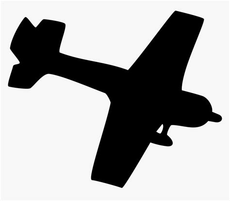 Silhouette - World War 1 Plane Silhouette, HD Png Download - kindpng