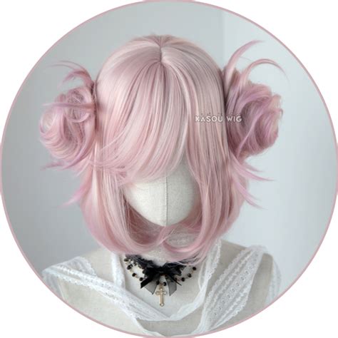 Kasou Wig Cute Lolita Wig Uni Pink Lemonade Lolita Hair Anime