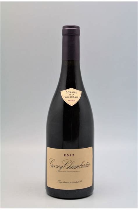 La Vougeraie Gevrey Chambertin