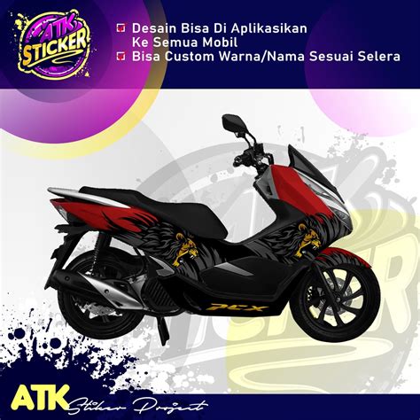 Jual Termurah Decal Pcx Full Body Terbaru Singa Stiker