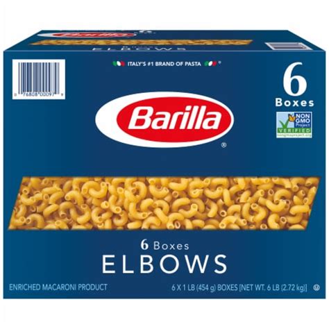 Barilla Elbows Pasta Multipack 6 Ct 16 Oz King Soopers