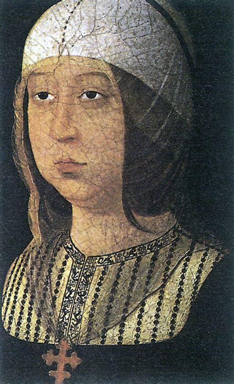 Retrato de Isabel la Católica, atribuible a Bartolomé Bermejo, en 1493 ...