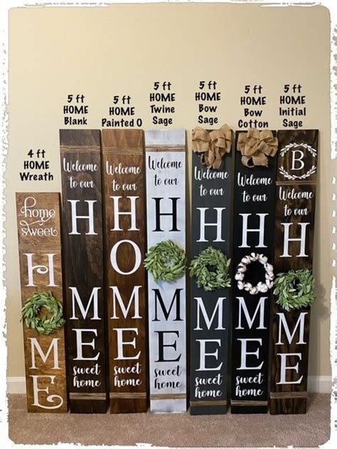 Front Porch Welcome Sign 5 Foot Welcome Sign 4 Foot Etsy