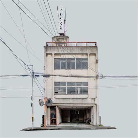 ken ohyama's cutouts of japanese urban buildings resemble architectural ...