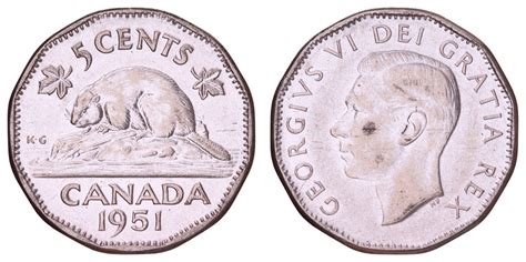 Canada Cents Vf Numex