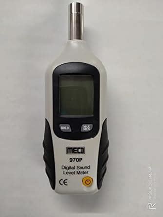 Meco P Digital Sound Level Meter With Calibration Certificate