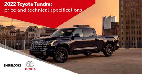 2022 Toyota Tundra: price and specs | Sherbrooke Toyota