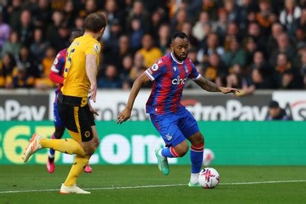 Jordan Ayew Crystal Palace Pressured By Editorial Stock Photo - Stock ...